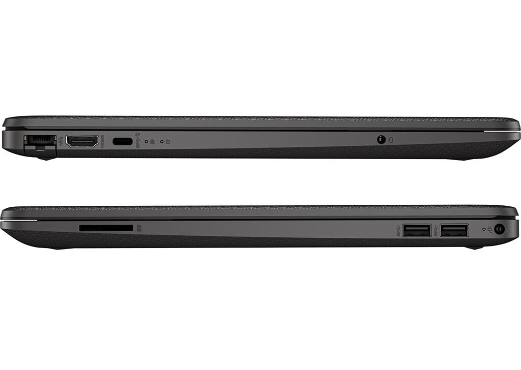 HP 250R G9 B39ZCAT Dark Ash Silver side ports view