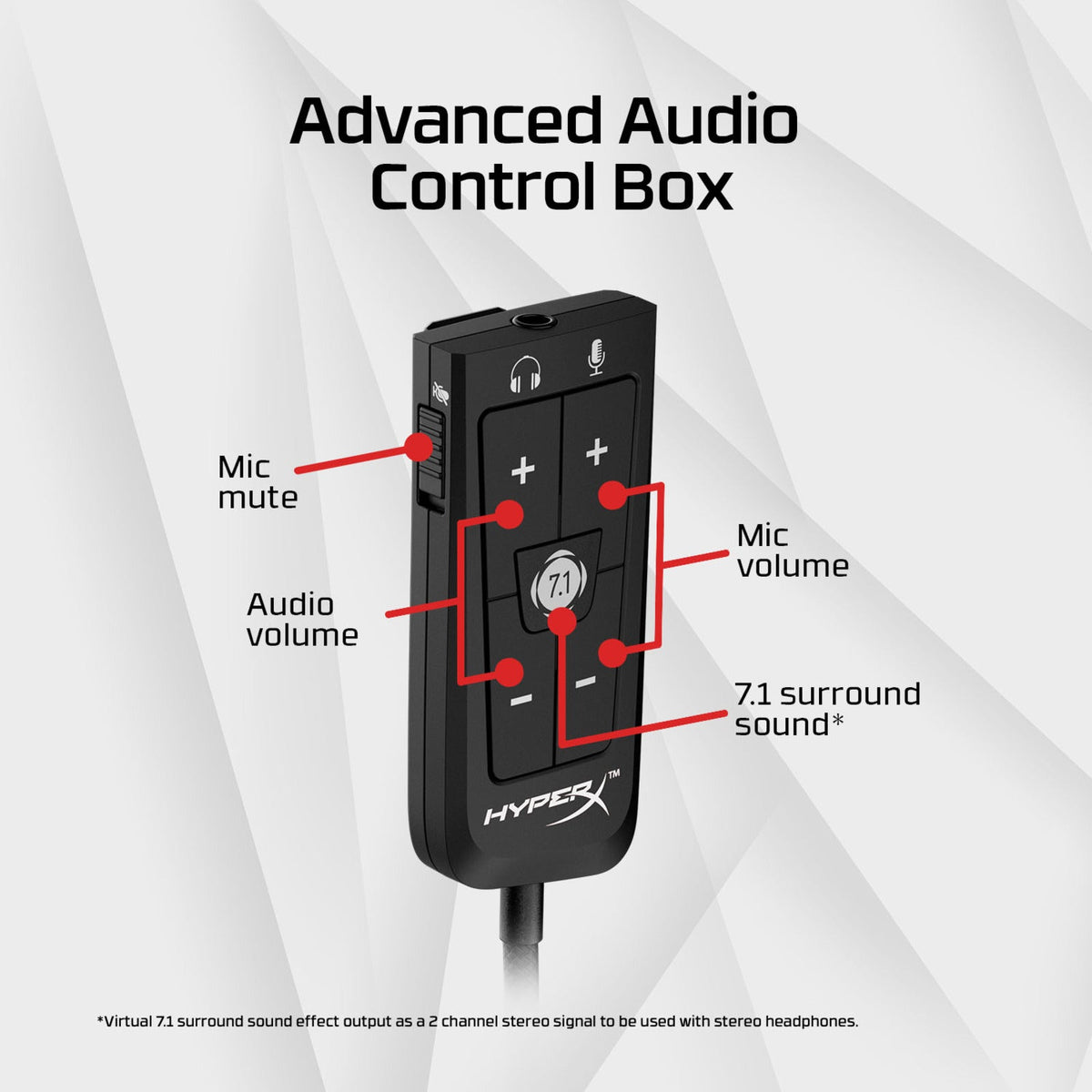 HyperX Cloud II 53mm driver immersive audio feature