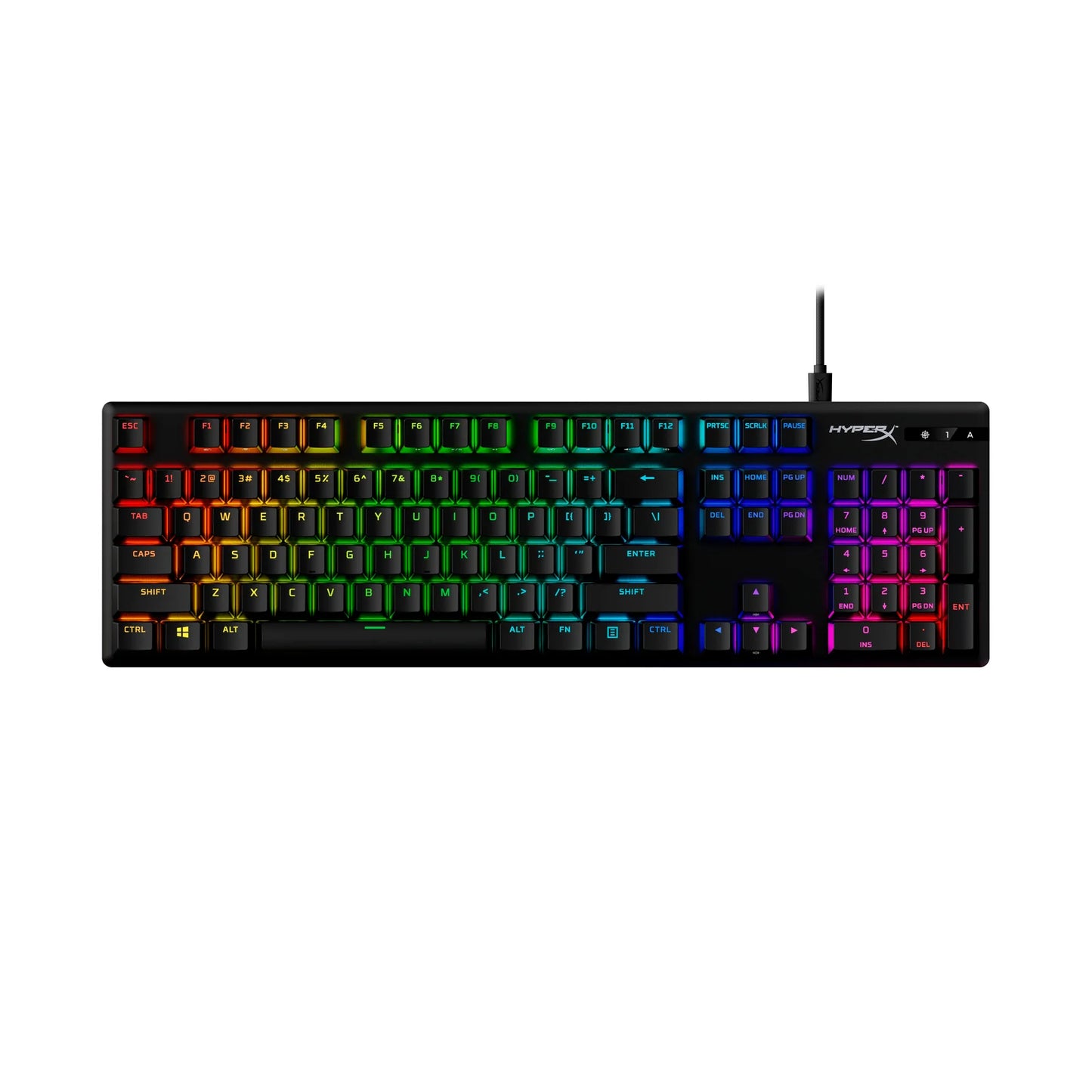 HyperX Alloy Origins PBT Mechanical Gaming Keyboard – HyperX Tactile Aqua Switch