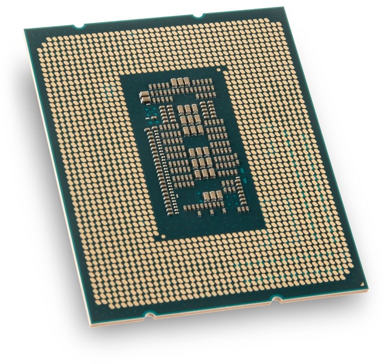 Intel Core i7-13700F processor underside view
