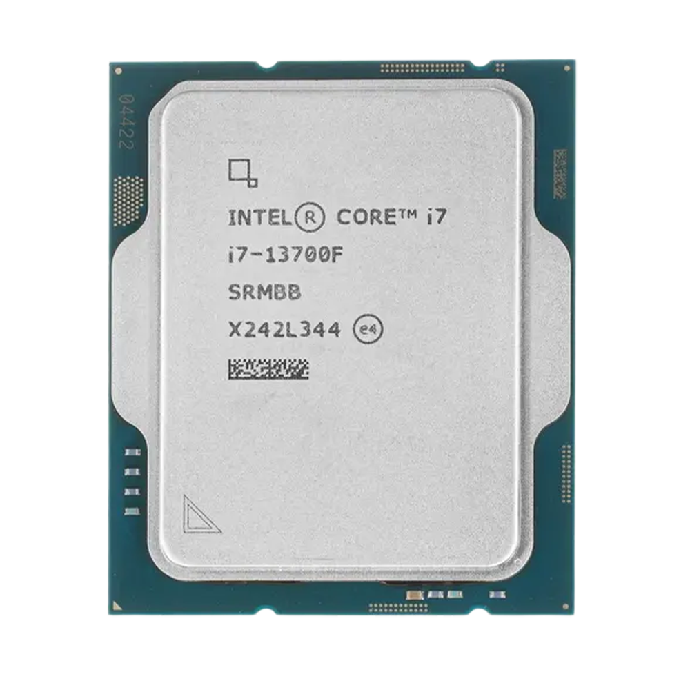 Intel Core i7-13700F tray processor front view