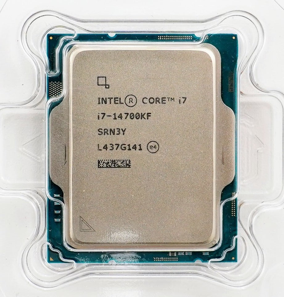 Intel Core i7-14700KF tray processor front view