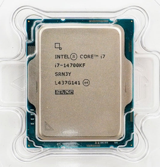 Intel Core i7-14700KF tray processor front view