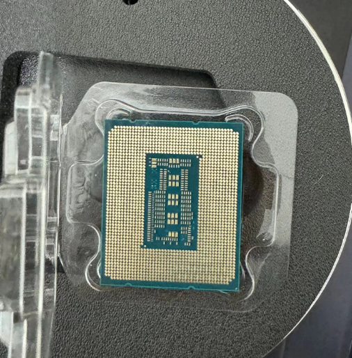 Intel Core i9-14900KF processor underside view