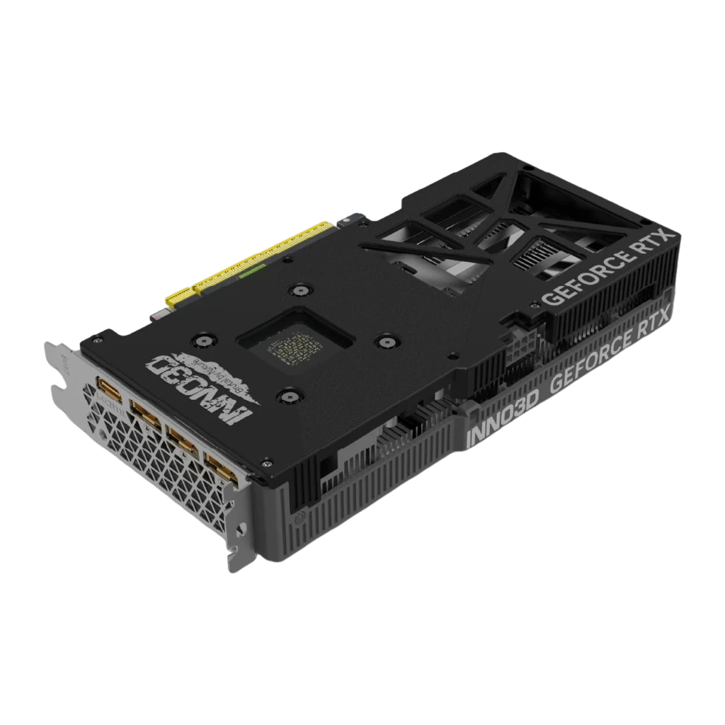 INNO3D GeForce RTX 5060 TWIN X2 8GB GDDR7 backplate