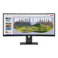 Lenovo ThinkVision T34WD-40 34-inch curved WQHD monitor — official Lenovo gallery image 1