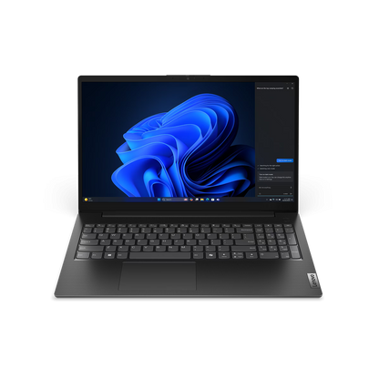 Lenovo V15 G5 IRL 83GW0076UE Business Black open front view