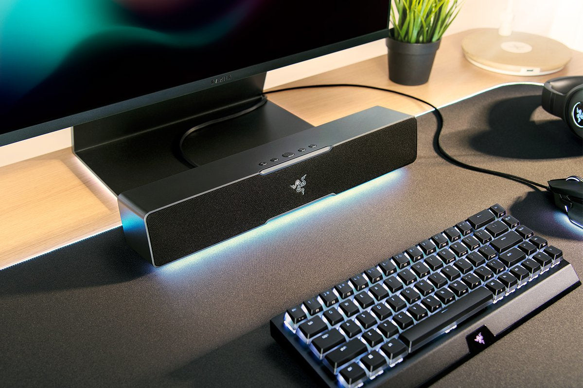 Razer Leviathan V2 X gaming soundbar product view