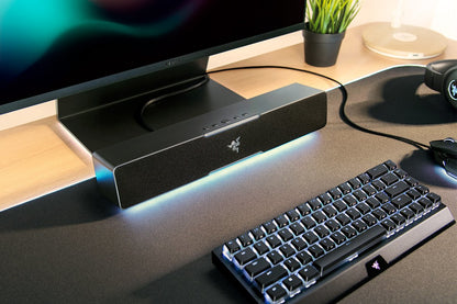 Razer Leviathan V2 X gaming soundbar product view