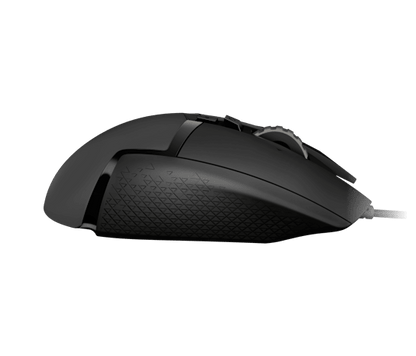 Logitech G502 HERO gaming mouse right profile