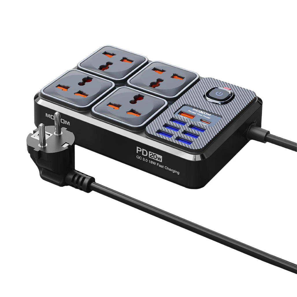MOXOM MX-ST17 12-in-1 power strip