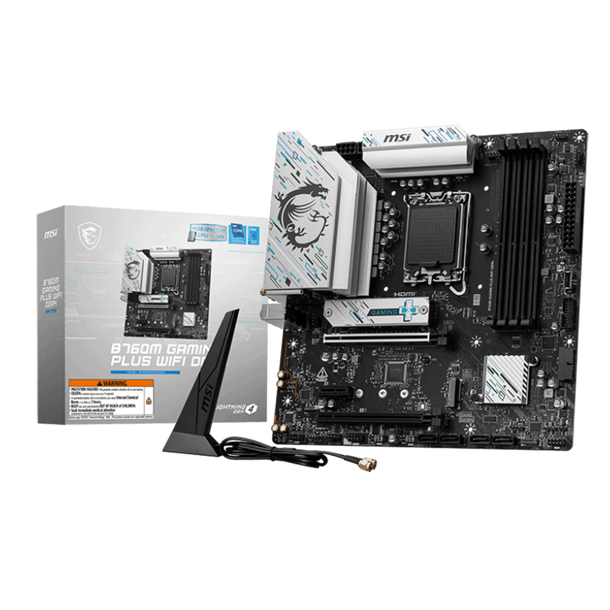 MSI B760M GAMING PLUS WIFI DDR4 motherboard