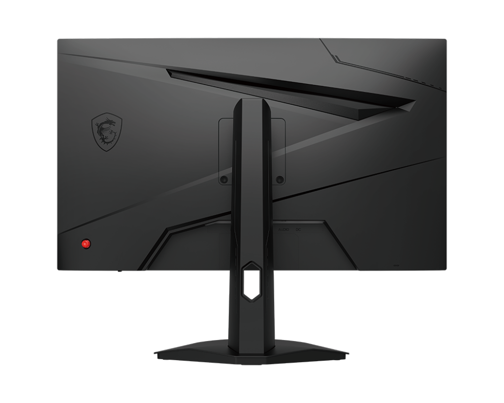 MSI G244F E2 gaming monitor rear view