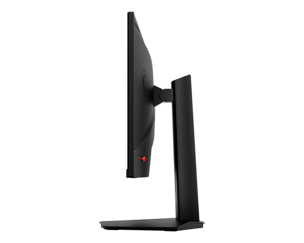MSI G244F E2 gaming monitor side profile