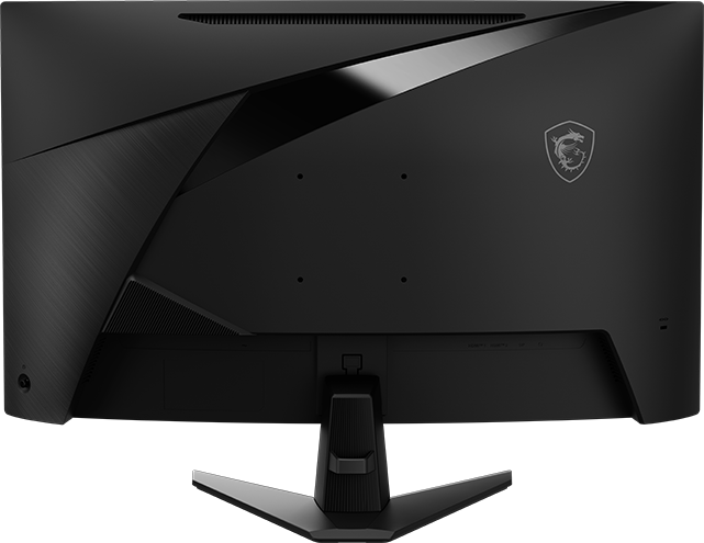 MSI MAG 32C6X curved monitor official back view
