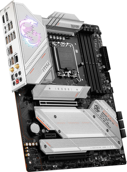 MSI MPG Z790 EDGE WIFI DDR5 motherboard rear I/O view