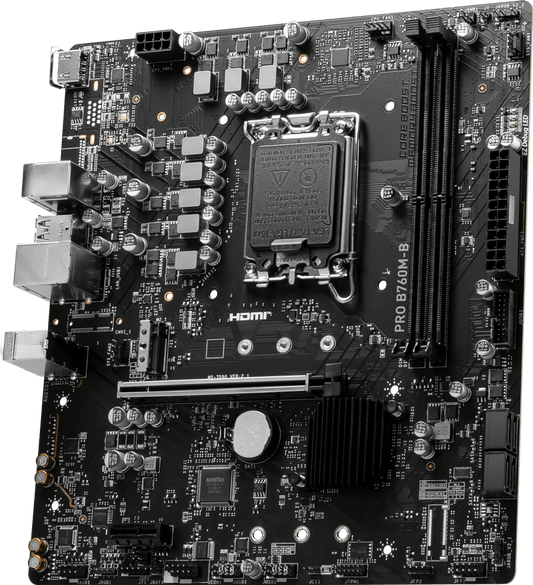 MSI PRO B760M-B DDR5 motherboard official product view