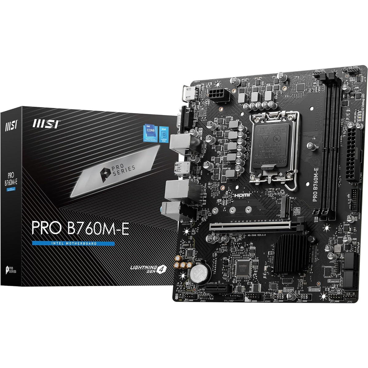 MSI PRO B760M-E DDR5 motherboard
