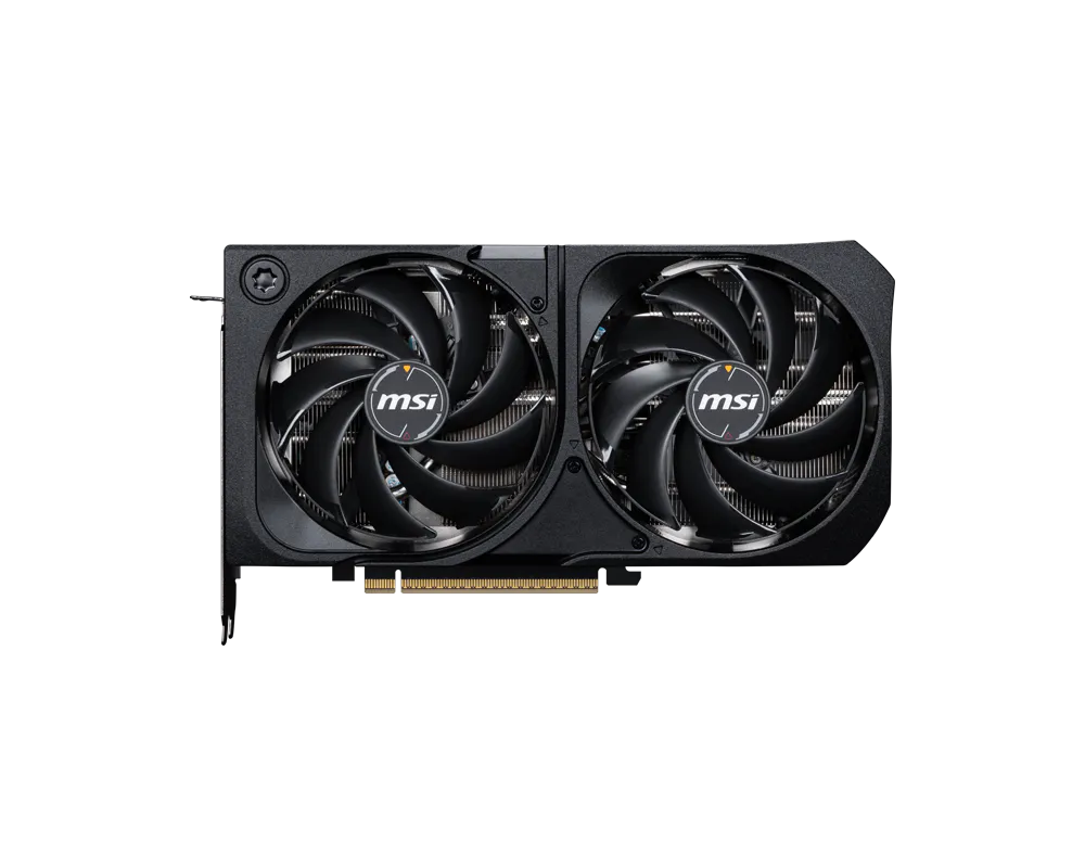 MSI GeForce RTX 5070 12G SHADOW 2X OC angle