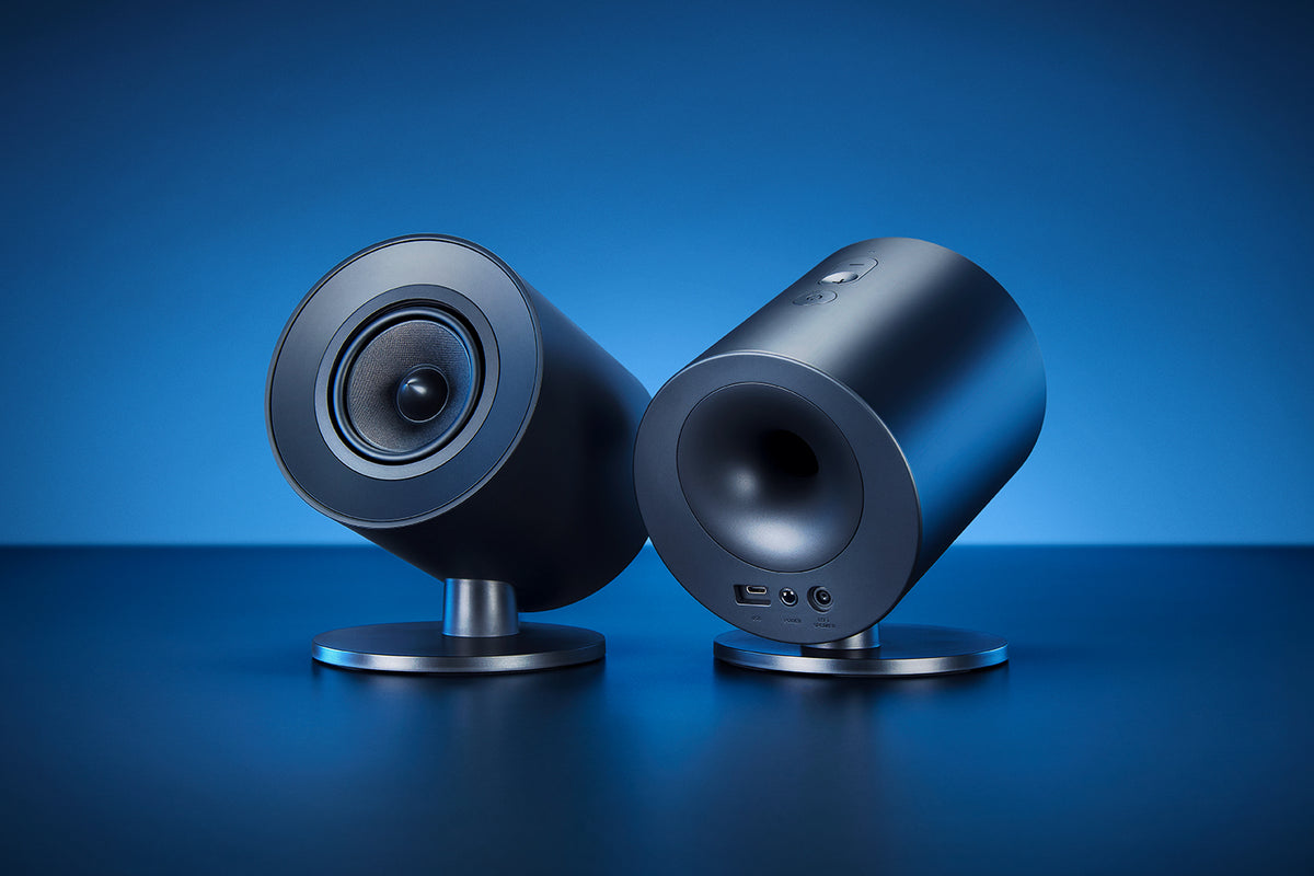 Razer Nommo V2 X 2.0 gaming speakers main product view