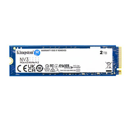 Kingston NV3 2TB SNV3S/2000G SSD front product view