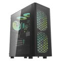Gaming PC Core i5-12400F MSI RTX 2060 SUPER 8GB – darkFlash DK360 RGB Gaming Case front side view