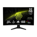 MSI MAG 32C6X Black FHD curved 250Hz gaming monitor - official MSI USA store product view 1