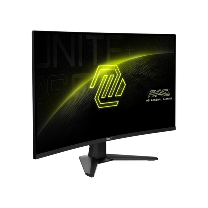 MSI MAG 32C6X Black FHD curved 250Hz gaming monitor - official MSI USA store product view 3