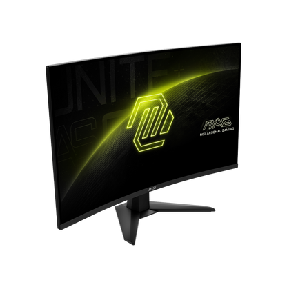 MSI MAG 32C6X Black FHD curved 250Hz gaming monitor - official MSI USA store product view 4