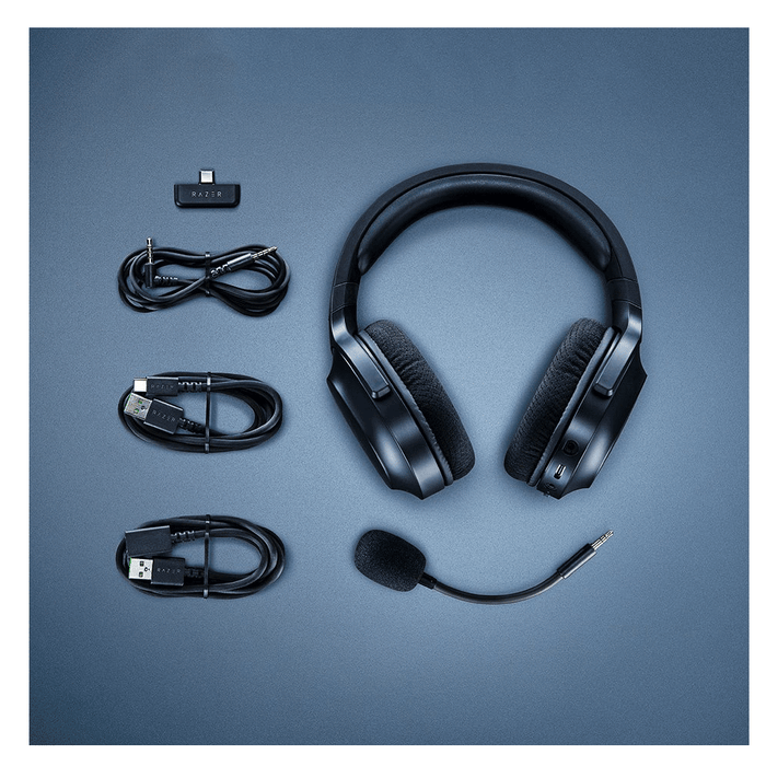 Razer Barracuda X 2022 Black headset and accessories