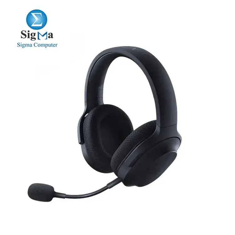 Razer Barracuda X 2022 Black gaming headset angled view