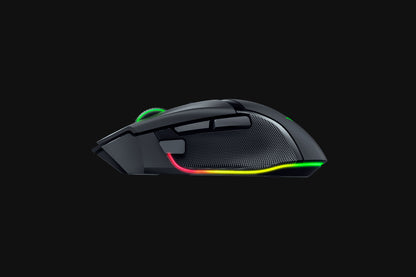 Razer Basilisk V3 Pro Black wireless gaming mouse rear angle