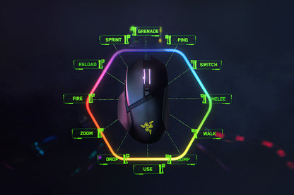 Razer Basilisk V3 Pro Black wireless gaming mouse product view