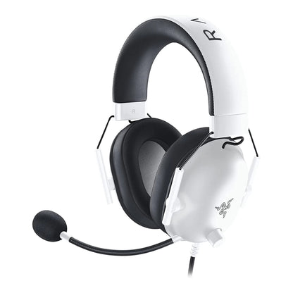 Razer BlackShark V2 X White angled product view