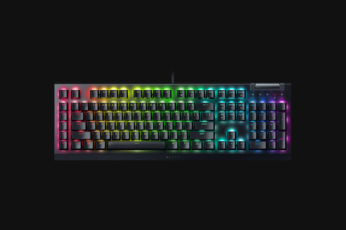 Razer BlackWidow V4 X top view