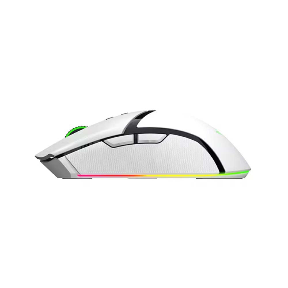 Razer Cobra Pro White side view