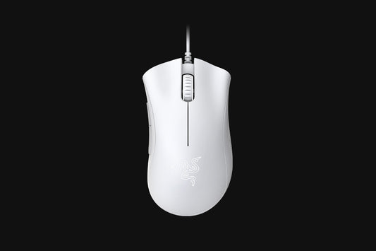 Razer DeathAdder Essential White official top view