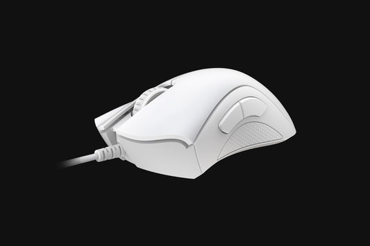 Razer DeathAdder Essential White official front angle