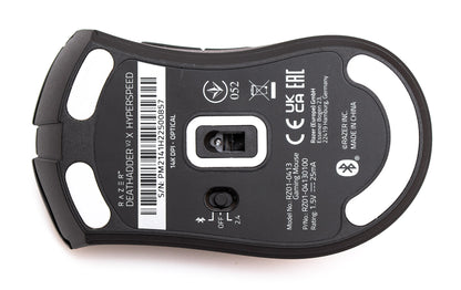 Razer DeathAdder V2 X HyperSpeed black bottom view