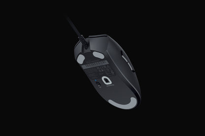 Razer DeathAdder V3 wired gaming mouse bottom view