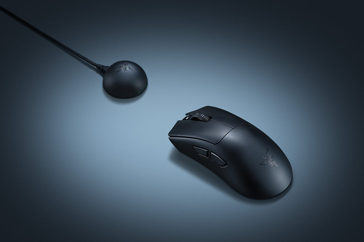 Razer DeathAdder V4 Pro Black bottom view