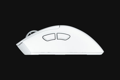 Razer DeathAdder V4 Pro White alternate angle