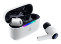 Razer Hammerhead V3 X HyperSpeed for PlayStation White earbuds and charging case