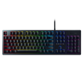Razer Huntsman full-size gaming keyboard front view on white background