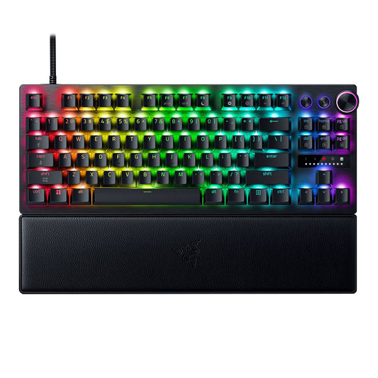 Razer Huntsman V3 Pro Tenkeyless 8KHz main view on white background