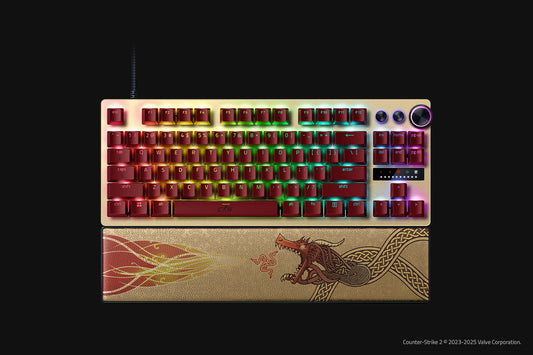 Razer Huntsman V3 Pro Tenkeyless Counter-Strike 2 Edition side view