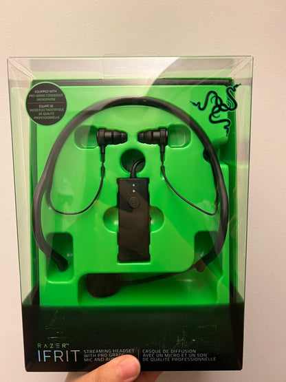 Razer Ifrit with USB Audio Enhancer retail package
