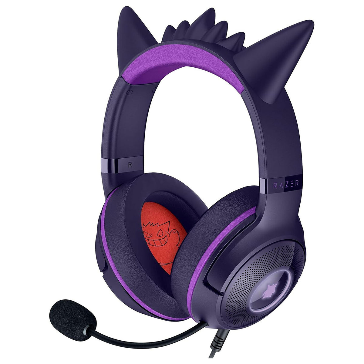 Razer Kraken Kitty V2 Pokemon Gengar Edition main view