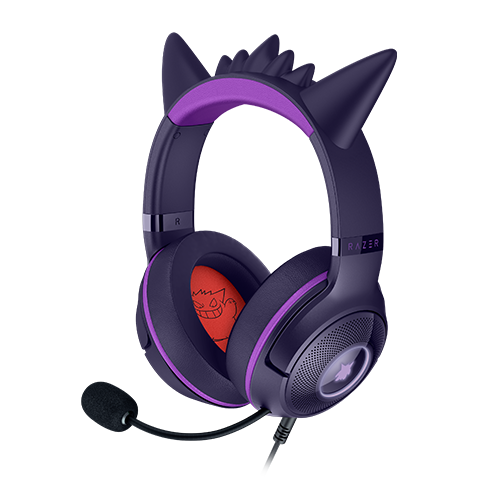 Razer Kraken Kitty V2 Pokemon Gengar Edition official product view