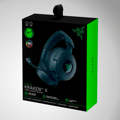 Razer Kraken V4 X Black retail box